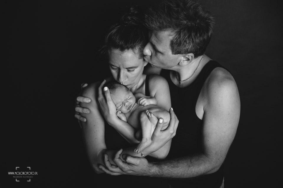 noworodek, rodzina, sesja zdjęciowa